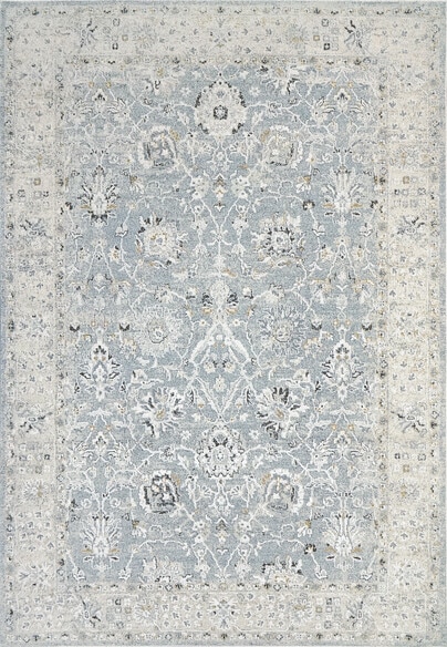 Dynamic Rugs ANNALISE 7604-580 Blue and Beige